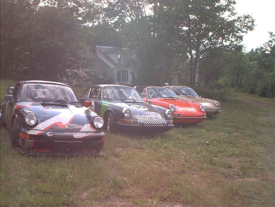 Damon Josz
What a stable! - Damon Josz's 93 RSA, 69 coupe, 69 s/w targa, and 67S
