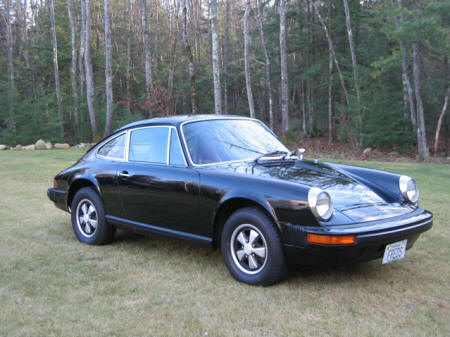 Fred Bussiere
"I picked up this 1976 912E late summer in Chicago.

 My father and I drove it back from Chicago in 24.5 hours, that time is from when we left NH to when we got back with the car (my garage to my garage).  The trip was 1100 miles and we drove straight thru.  The car worked perfect and got about 33 miles per gallon.

 It has 61,000 miles and is in excellent shape and very original.

I have the tools, the air pump in its original cardboard box, and a letter about the 912Es from Porsche in Germany, dated in 1978. 

I'm the third owner.

I like the car better than my 1989 911

I've been working on the car this winter.  The car is currently getting a new exhaust system, new clutch, tires, brakes and brake lines, 4 struts and some other stuff.  I'm having fun." - Fred B
