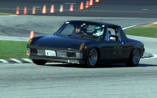 Herb Berwald
David Newman photo...The photo shows Jim Gratton showing Herb the best way around the track....
