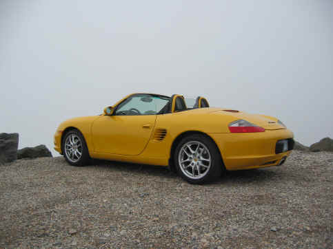 Loosey Blake
Loosey's 2003 Boxster at the top of Mt Washington!
