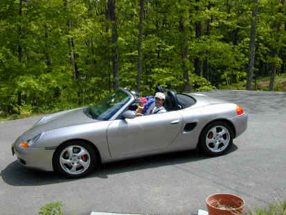 Rob Figler
Rob and son, Collin, in Rob's 2001 Boxster S.
