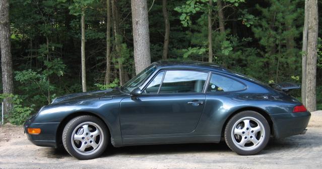 Sean Shanny
"Gift of a most generous brother and fellow PCA member, Nick Shanny.
Everyone should so fortunate to have a brother like him."

1996 993 C4 with 39K miles. Averturine Green with grey interior. All original. Third owner. Will be driven in the winter which should elicit some strange looks. First Porsche and realization of lifelong dream.
