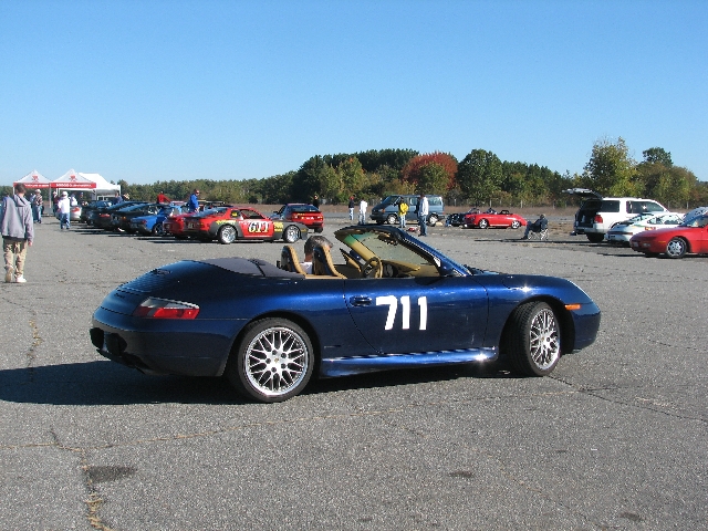 Dick & Nancy Demaine
and here it is during the 2006 Zone 1 Autox.
Co-drivers took first and second in class
